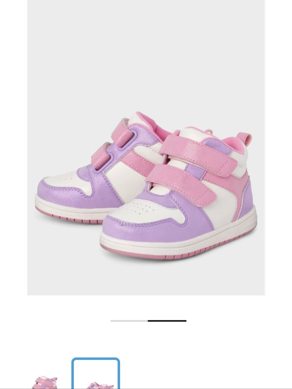 Children’s Place Toddler Girls Shimmer Colorblock 8